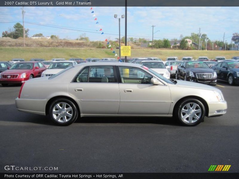 Gold Mist / Titanium 2007 Cadillac DTS Luxury II