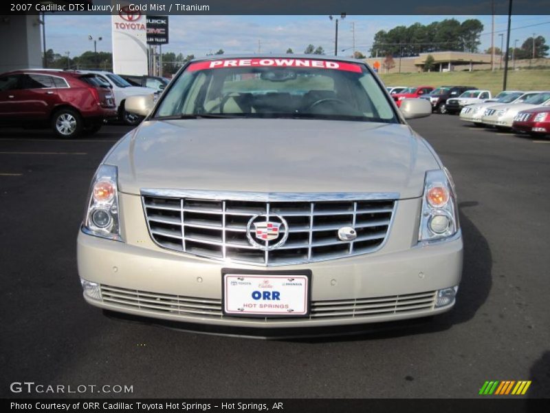 Gold Mist / Titanium 2007 Cadillac DTS Luxury II