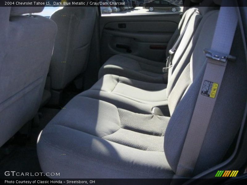 Dark Blue Metallic / Gray/Dark Charcoal 2004 Chevrolet Tahoe LS