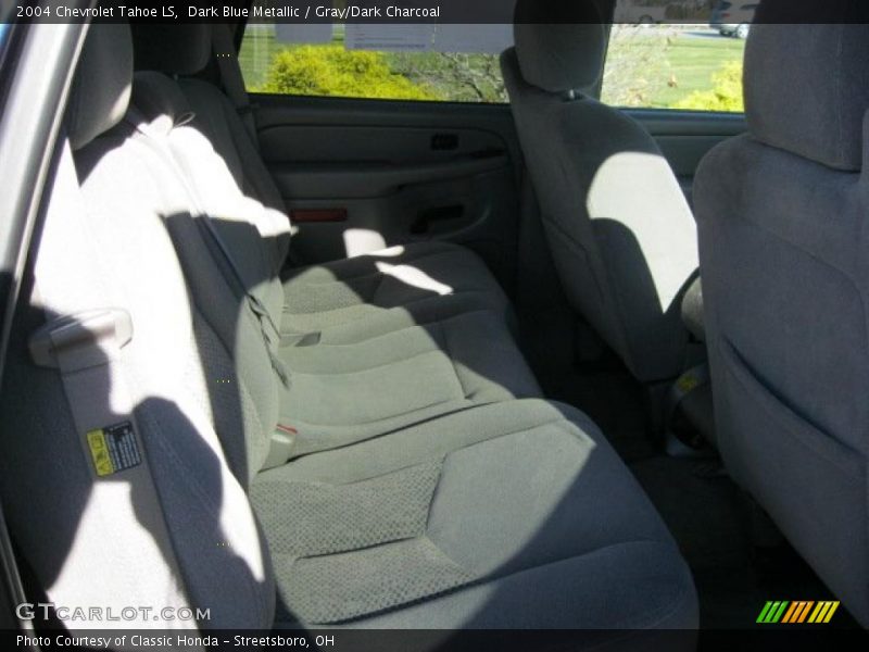 Dark Blue Metallic / Gray/Dark Charcoal 2004 Chevrolet Tahoe LS