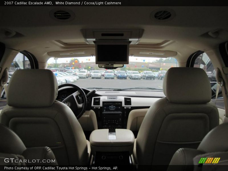 White Diamond / Cocoa/Light Cashmere 2007 Cadillac Escalade AWD