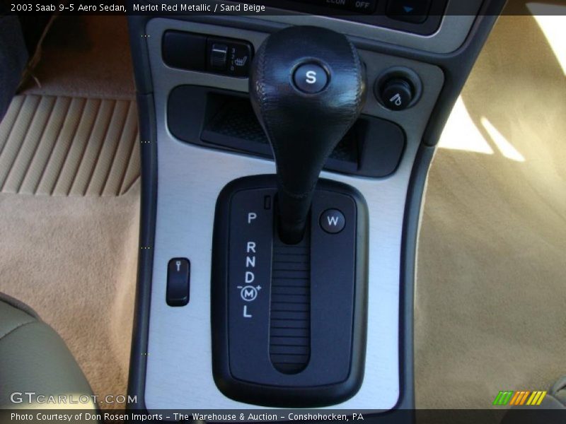  2003 9-5 Aero Sedan 5 Speed Automatic Shifter