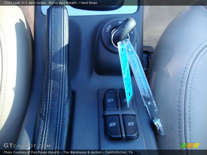 Controls of 2003 9-5 Aero Sedan