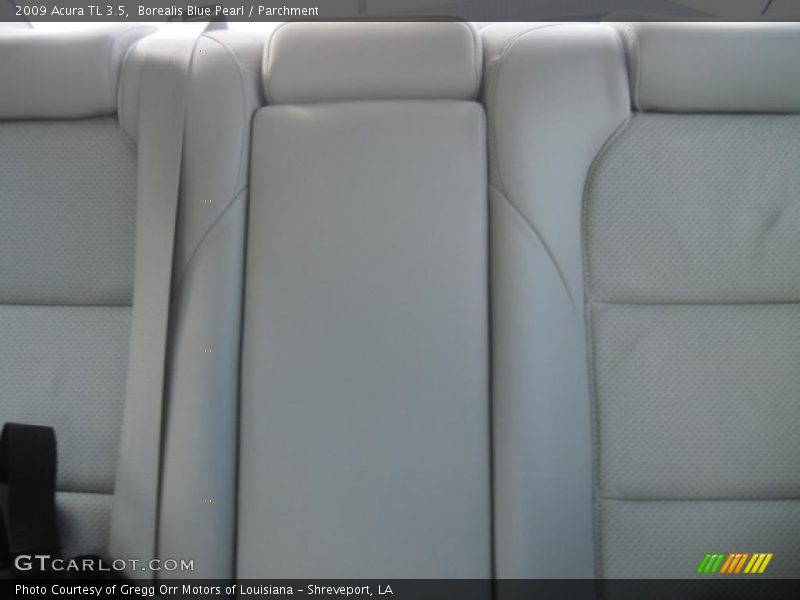 Borealis Blue Pearl / Parchment 2009 Acura TL 3.5