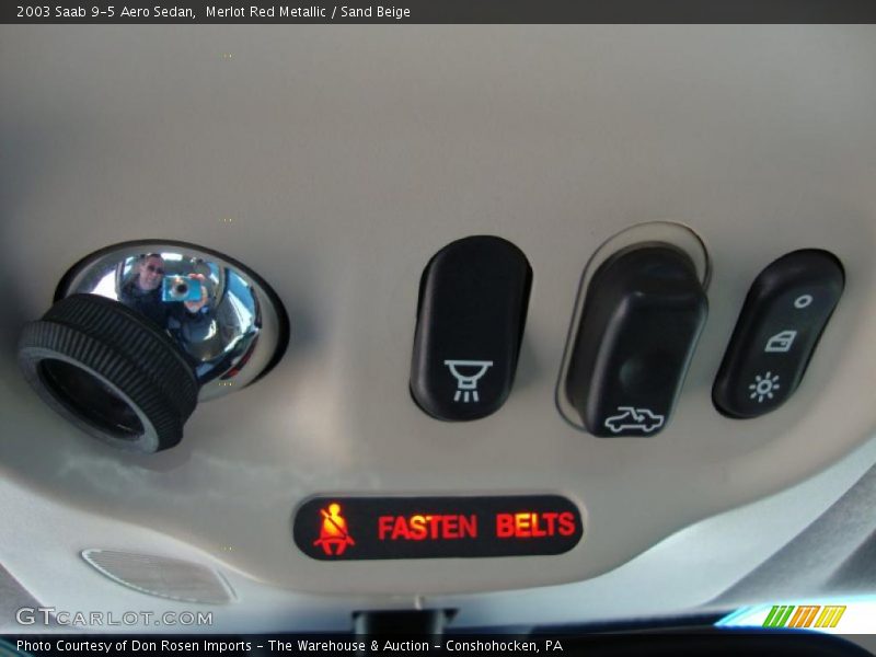 Controls of 2003 9-5 Aero Sedan