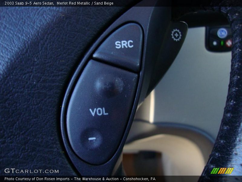 Merlot Red Metallic / Sand Beige 2003 Saab 9-5 Aero Sedan