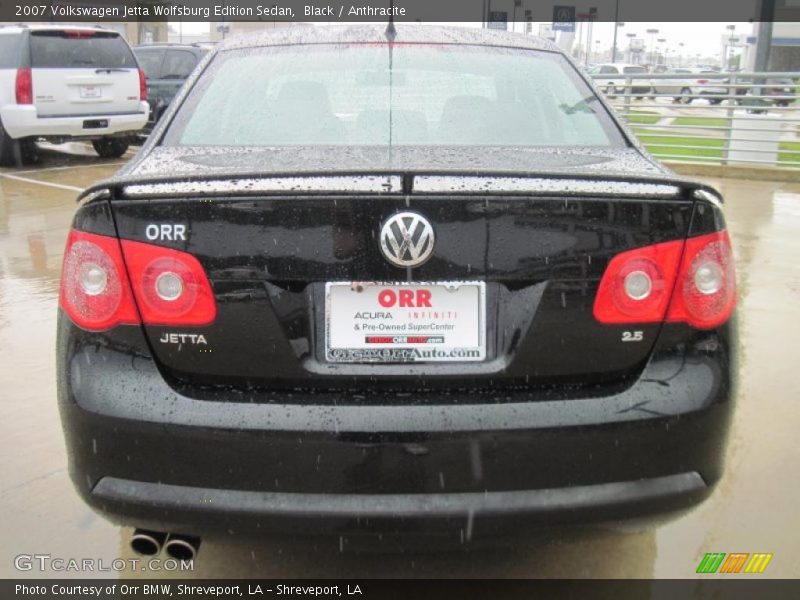 Black / Anthracite 2007 Volkswagen Jetta Wolfsburg Edition Sedan
