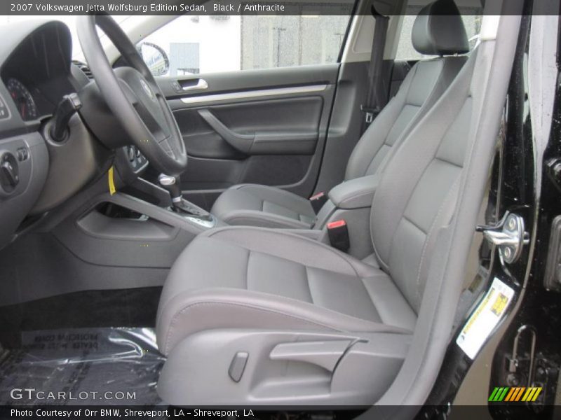 Black / Anthracite 2007 Volkswagen Jetta Wolfsburg Edition Sedan