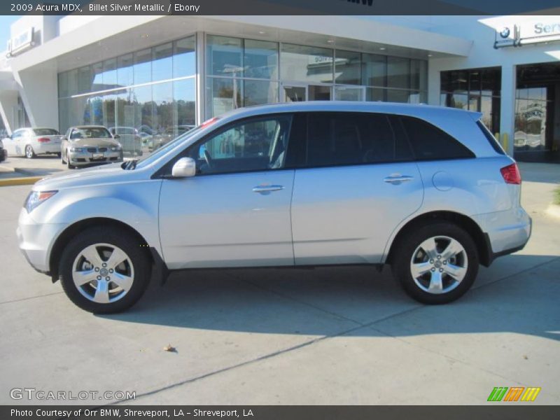 Billet Silver Metallic / Ebony 2009 Acura MDX