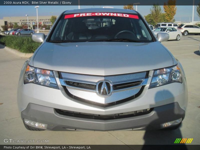 Billet Silver Metallic / Ebony 2009 Acura MDX