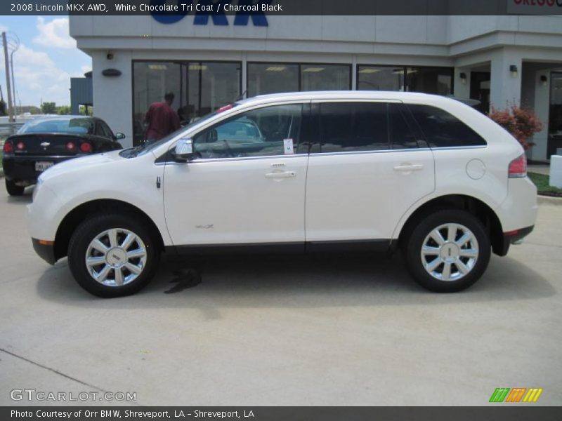 White Chocolate Tri Coat / Charcoal Black 2008 Lincoln MKX AWD