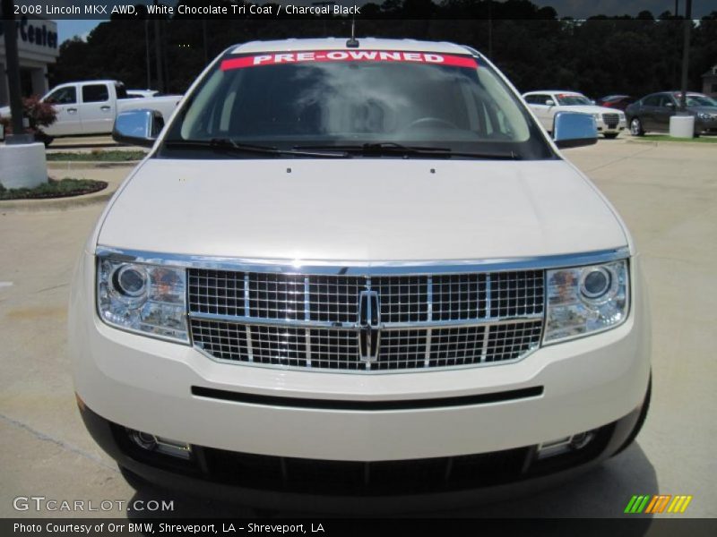 White Chocolate Tri Coat / Charcoal Black 2008 Lincoln MKX AWD