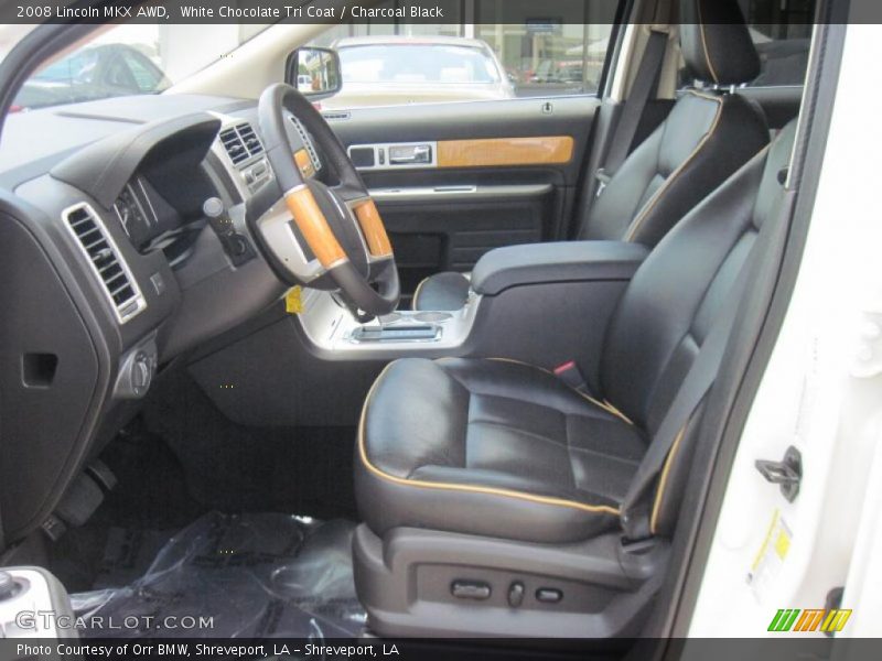 White Chocolate Tri Coat / Charcoal Black 2008 Lincoln MKX AWD