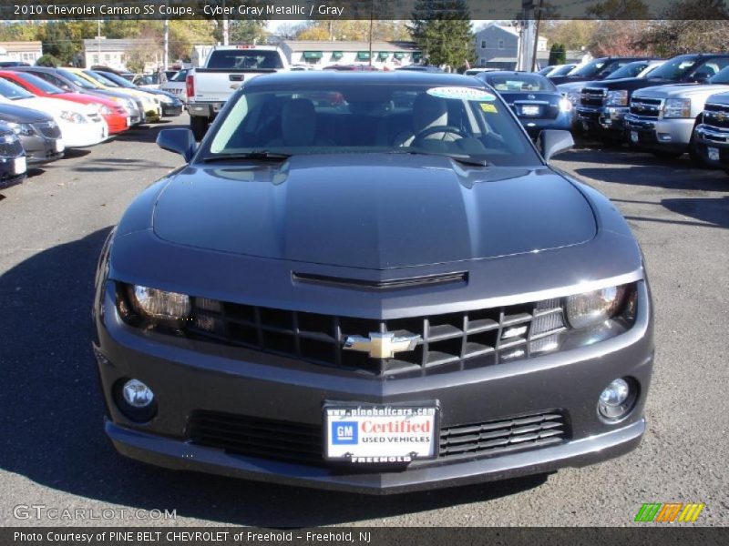 Cyber Gray Metallic / Gray 2010 Chevrolet Camaro SS Coupe