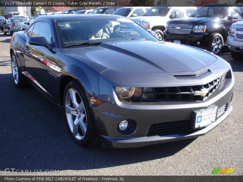 Cyber Gray Metallic / Gray 2010 Chevrolet Camaro SS Coupe