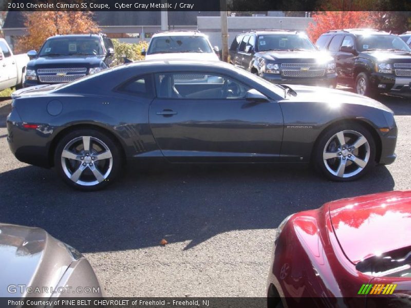 Cyber Gray Metallic / Gray 2010 Chevrolet Camaro SS Coupe