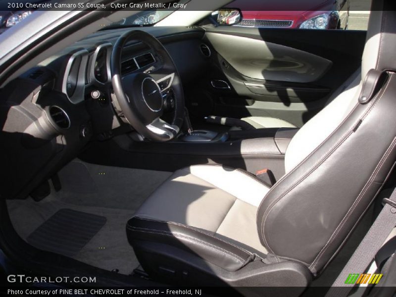 Cyber Gray Metallic / Gray 2010 Chevrolet Camaro SS Coupe