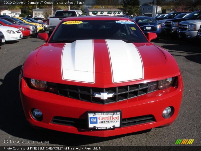 Victory Red / Black 2010 Chevrolet Camaro LT Coupe