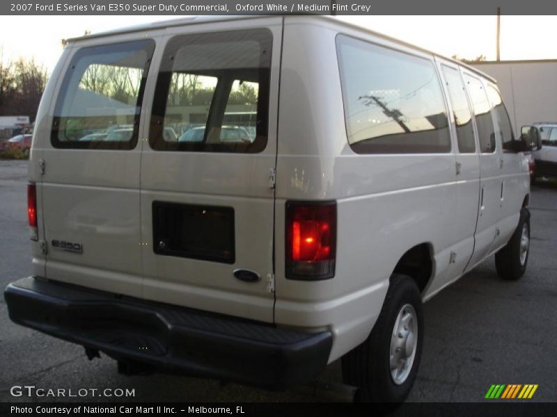 Oxford White / Medium Flint Grey 2007 Ford E Series Van E350 Super Duty Commercial