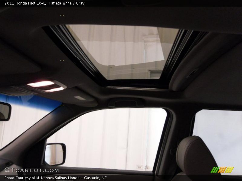 Taffeta White / Gray 2011 Honda Pilot EX-L