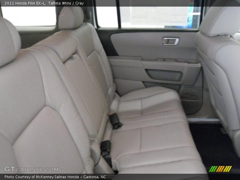 Taffeta White / Gray 2011 Honda Pilot EX-L