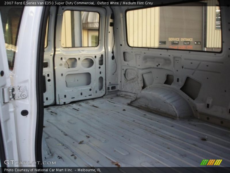 Oxford White / Medium Flint Grey 2007 Ford E Series Van E350 Super Duty Commercial