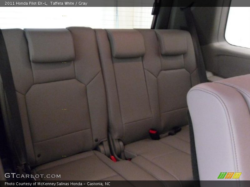 Taffeta White / Gray 2011 Honda Pilot EX-L