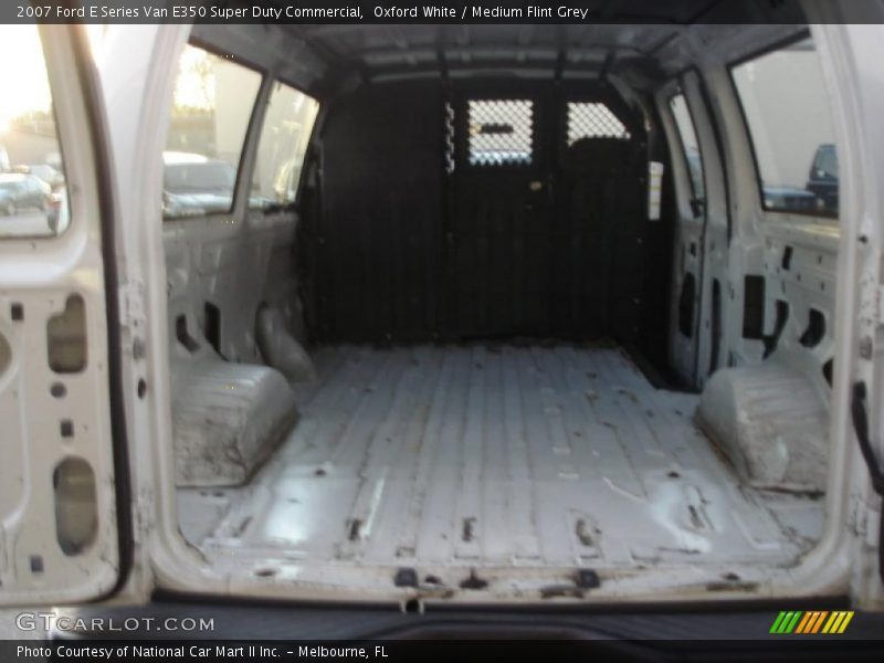 Oxford White / Medium Flint Grey 2007 Ford E Series Van E350 Super Duty Commercial