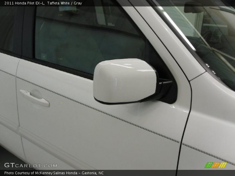Taffeta White / Gray 2011 Honda Pilot EX-L