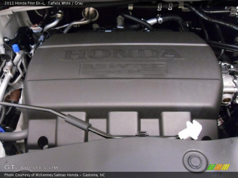 Taffeta White / Gray 2011 Honda Pilot EX-L