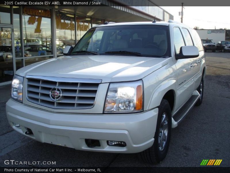 White Diamond / Shale 2005 Cadillac Escalade ESV AWD