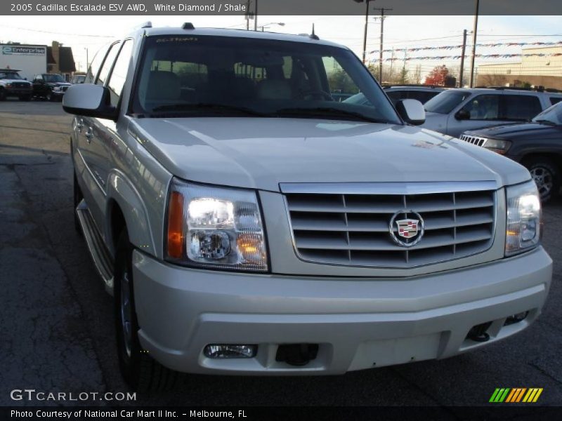 White Diamond / Shale 2005 Cadillac Escalade ESV AWD