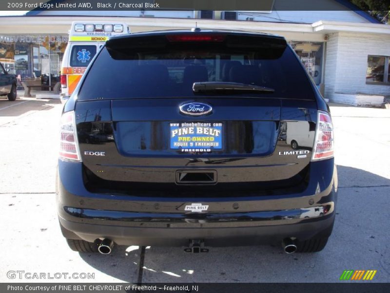 Black / Charcoal Black 2009 Ford Edge Limited AWD