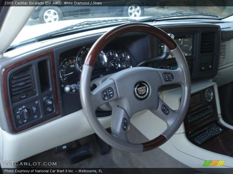 White Diamond / Shale 2005 Cadillac Escalade ESV AWD