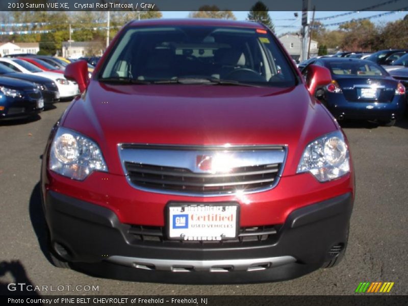 Crystal Red Tintcoat / Gray 2010 Saturn VUE XE