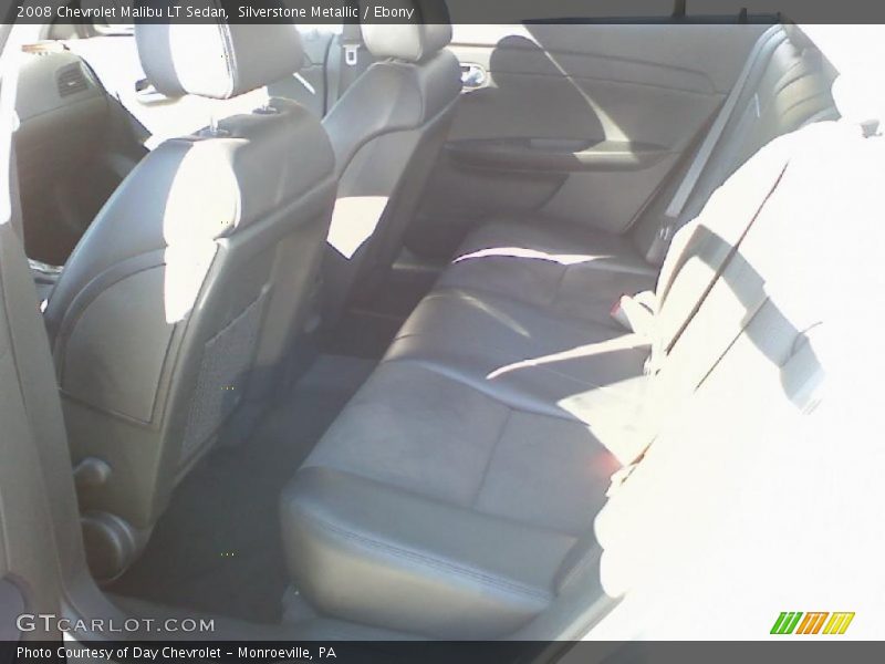 Silverstone Metallic / Ebony 2008 Chevrolet Malibu LT Sedan