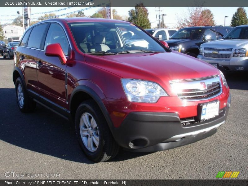 Crystal Red Tintcoat / Gray 2010 Saturn VUE XE