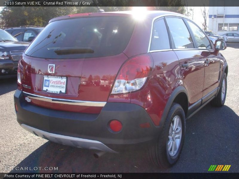 Crystal Red Tintcoat / Gray 2010 Saturn VUE XE