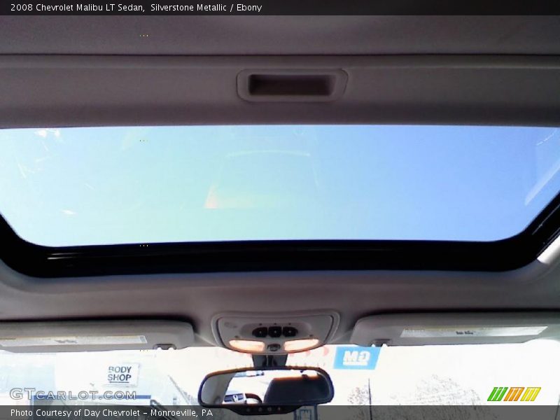 Silverstone Metallic / Ebony 2008 Chevrolet Malibu LT Sedan