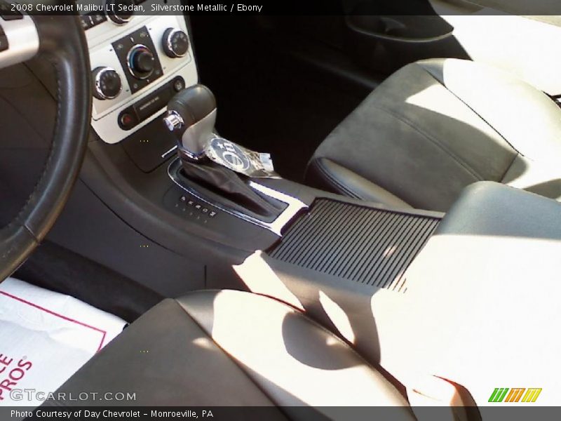 Silverstone Metallic / Ebony 2008 Chevrolet Malibu LT Sedan