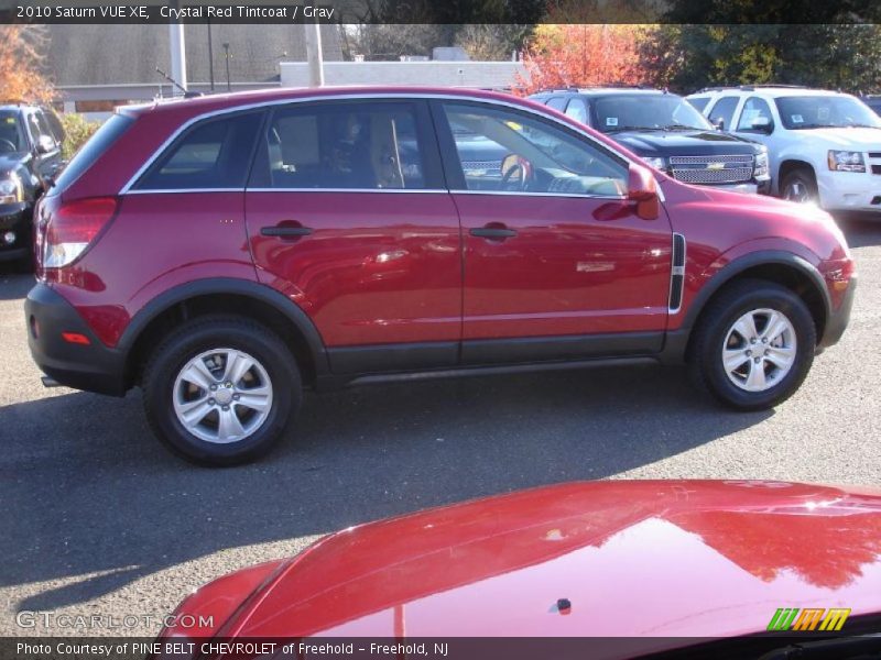 Crystal Red Tintcoat / Gray 2010 Saturn VUE XE