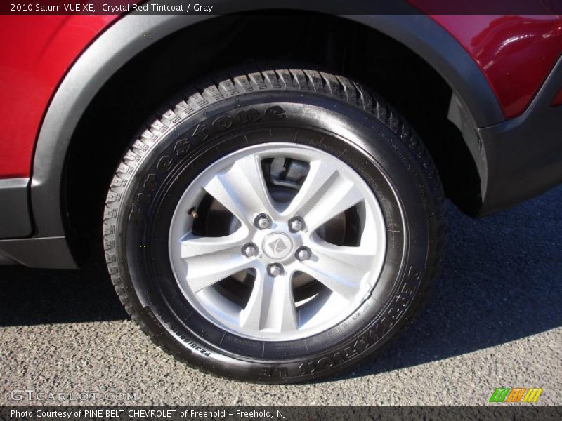 Crystal Red Tintcoat / Gray 2010 Saturn VUE XE