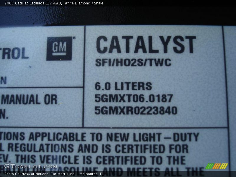 White Diamond / Shale 2005 Cadillac Escalade ESV AWD