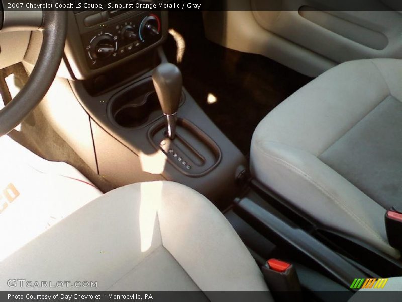 Sunburst Orange Metallic / Gray 2007 Chevrolet Cobalt LS Coupe