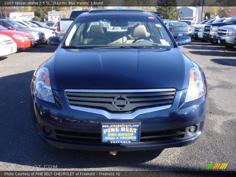 Majestic Blue Metallic / Blond 2007 Nissan Altima 2.5 SL