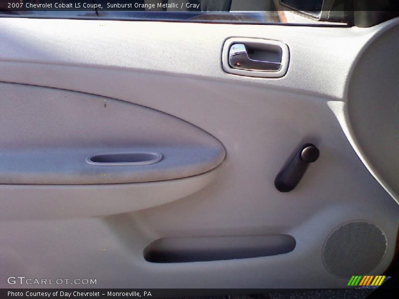 Sunburst Orange Metallic / Gray 2007 Chevrolet Cobalt LS Coupe