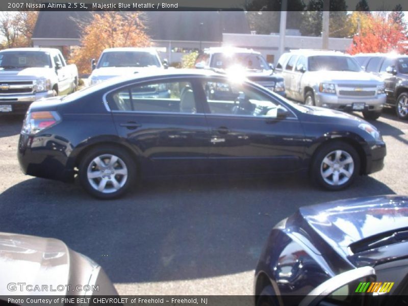 Majestic Blue Metallic / Blond 2007 Nissan Altima 2.5 SL