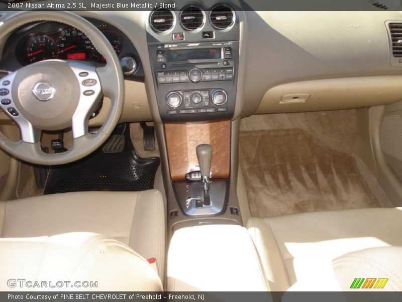 Majestic Blue Metallic / Blond 2007 Nissan Altima 2.5 SL