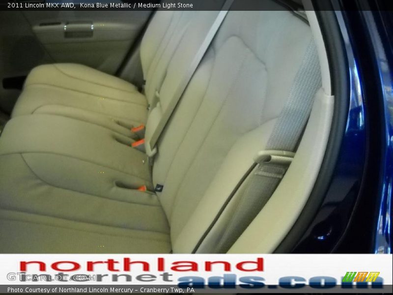 Kona Blue Metallic / Medium Light Stone 2011 Lincoln MKX AWD