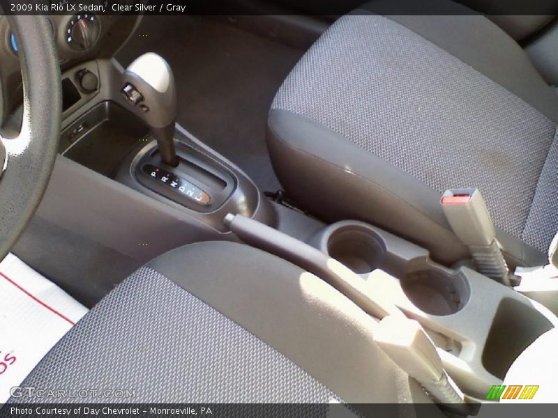 Clear Silver / Gray 2009 Kia Rio LX Sedan
